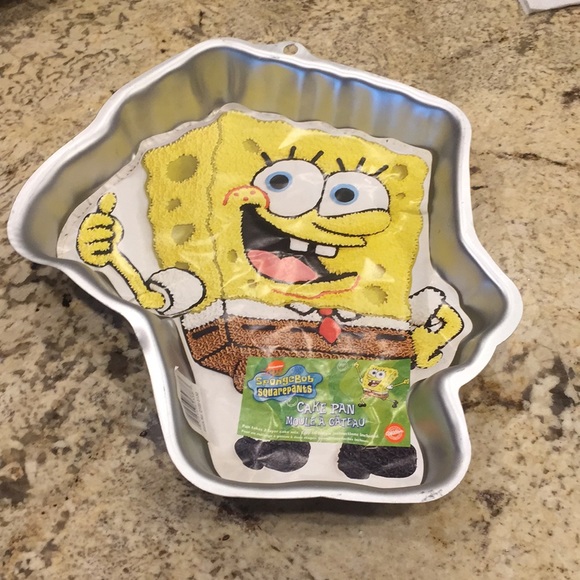Other - 3/$20 {Wilton}SpongeBob Cake Pan 2002 #2105-5130